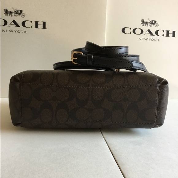 🌷Coach Signature Mini Brooke Carryall - Picture 5 of 8